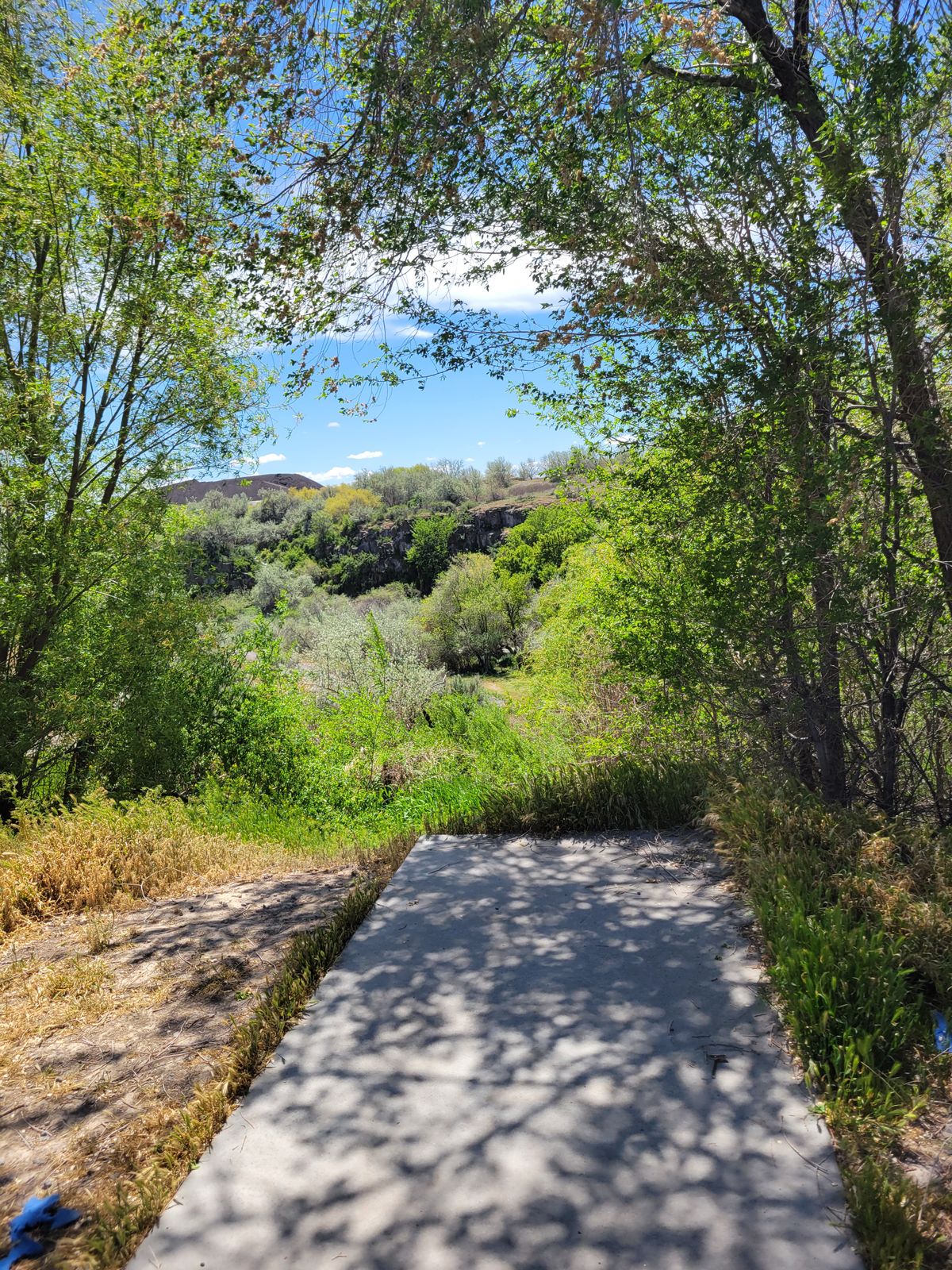 Hole 1 in May