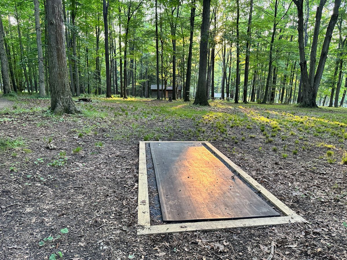 Hole one tee pad