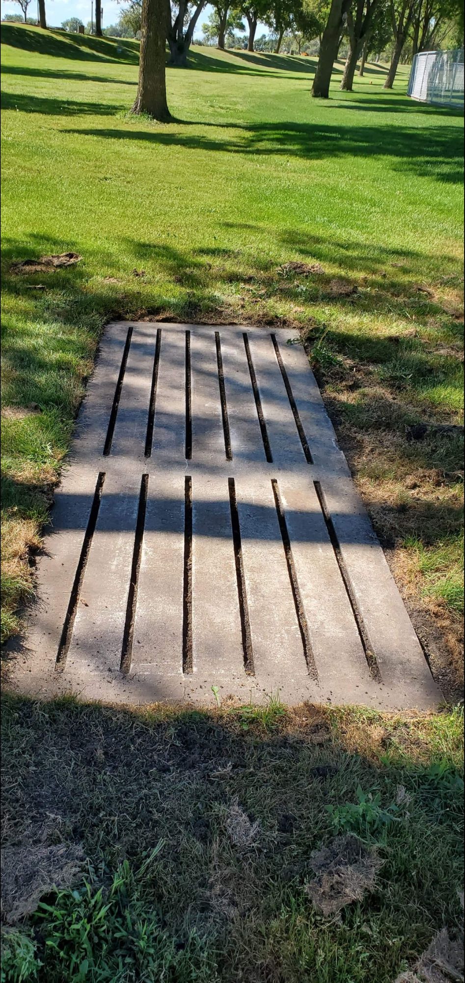 8/29/20 Shout out to Jeff and Scott for cleaning up the tee pads.