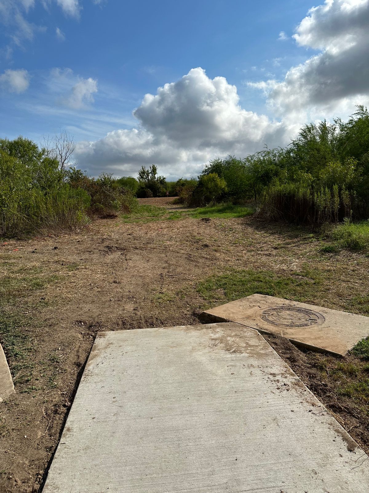 Hole 17 teepad