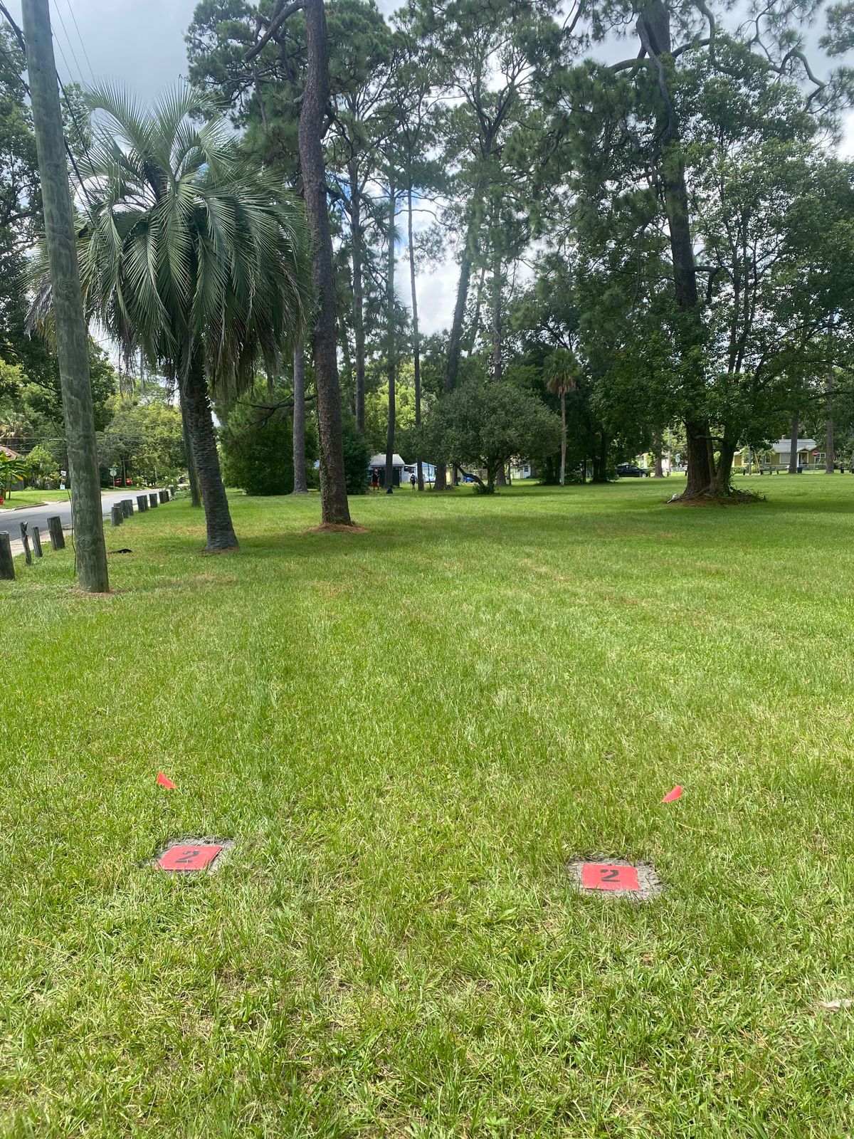Hole 2 Red Pad - 220 Feet