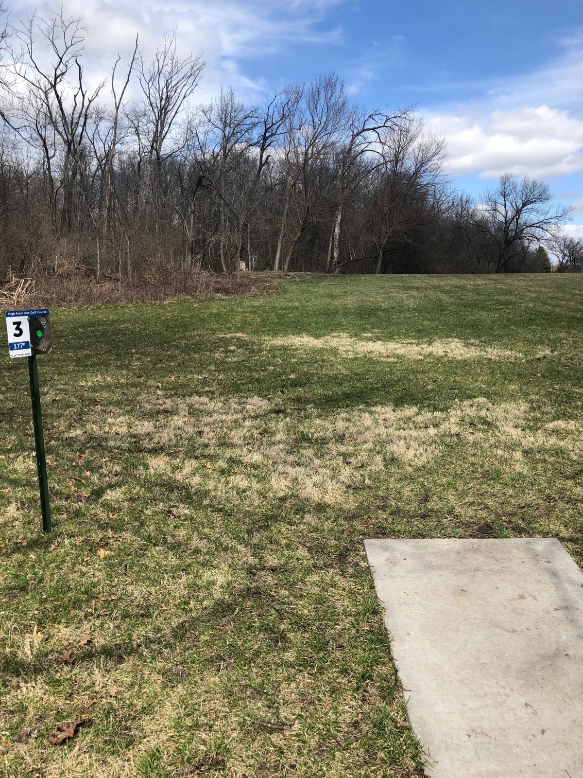 Hole 3 tee
