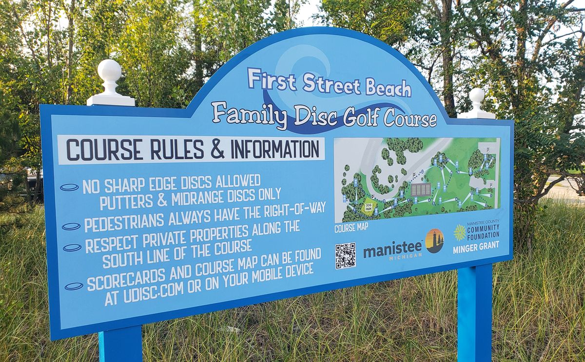Course Welcoming Sign