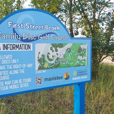 Course Welcoming Sign
