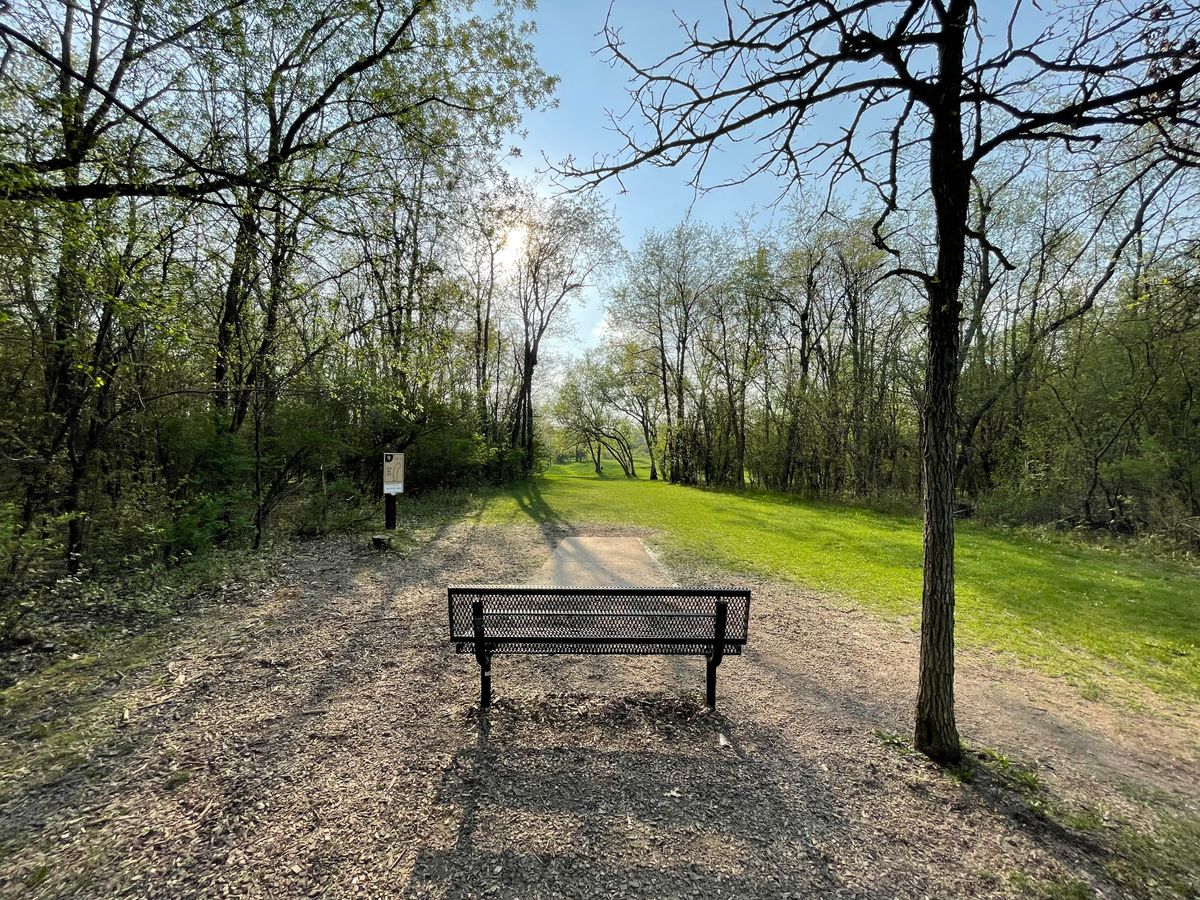 Hole 9 short tee