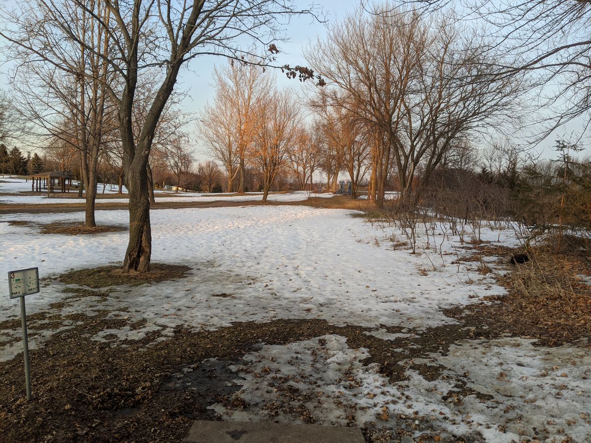 Hole 3 teepad