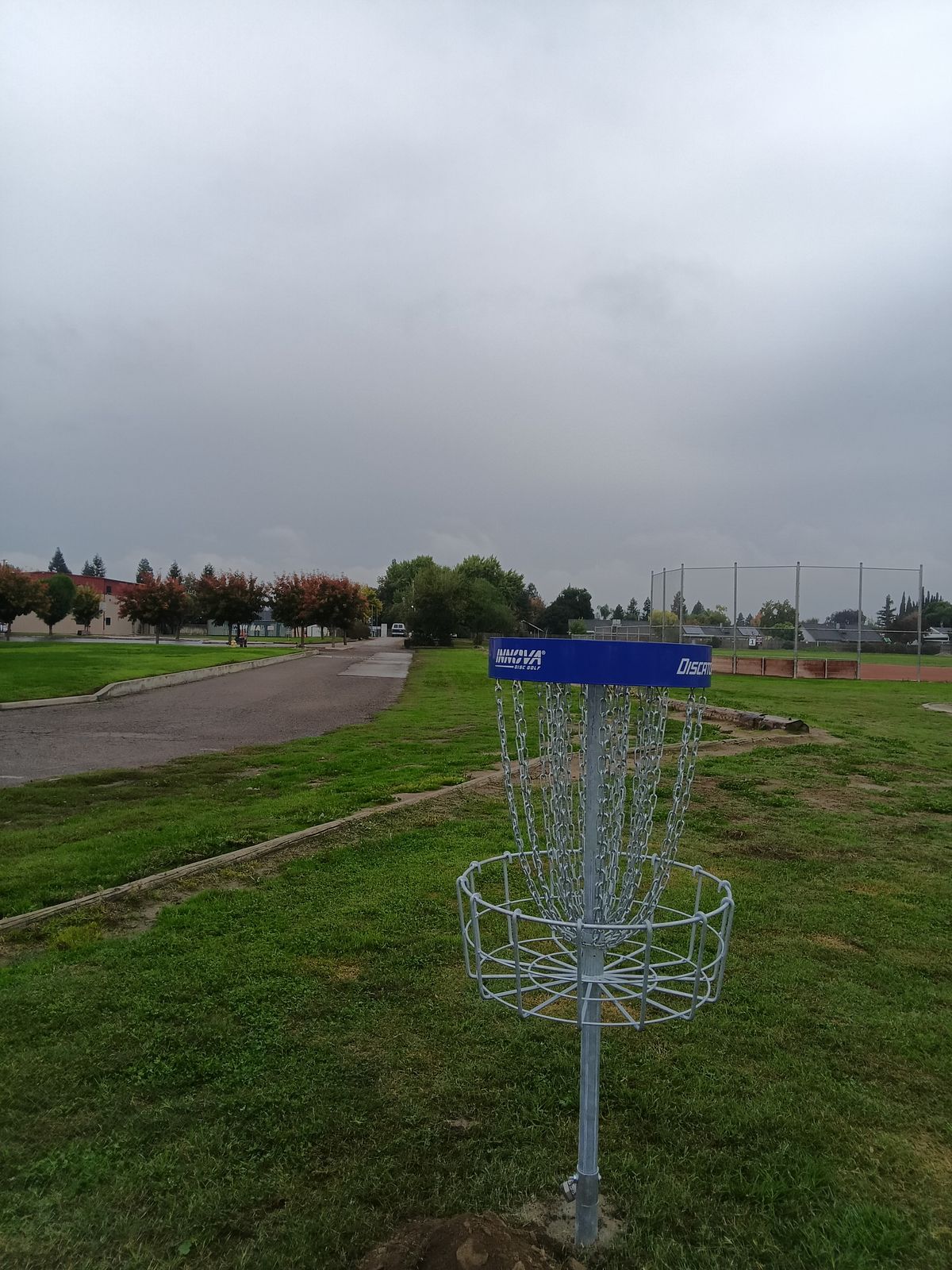 From Hole 9 looking back at Tee Pad