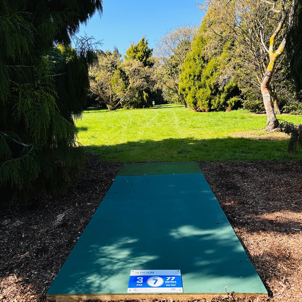 New relocatable teepads and permanent baskets installed October 2023