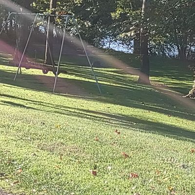 View of hole 9 from the tee