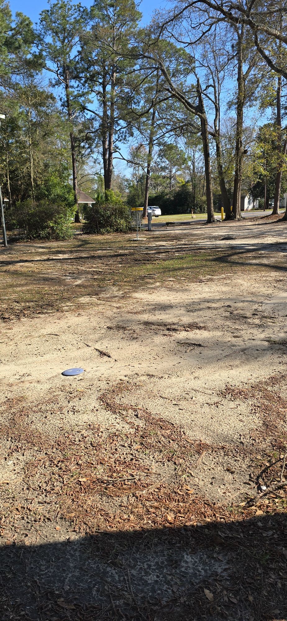 Hole 9 basket