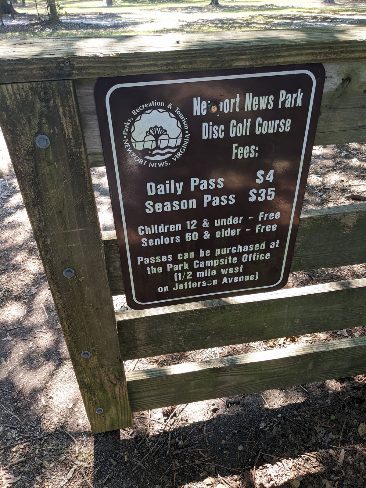 Go to the camp store before going to hole 1