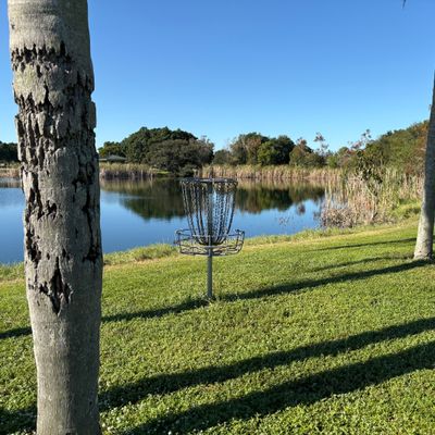 Hole 11, looking back towards the tee pad.