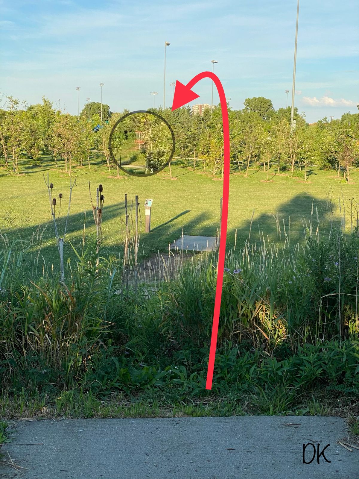 Hole 7 long