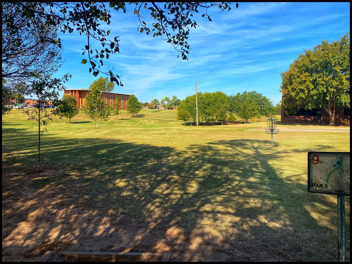 #9 Throwing northwest- basket behind trees
