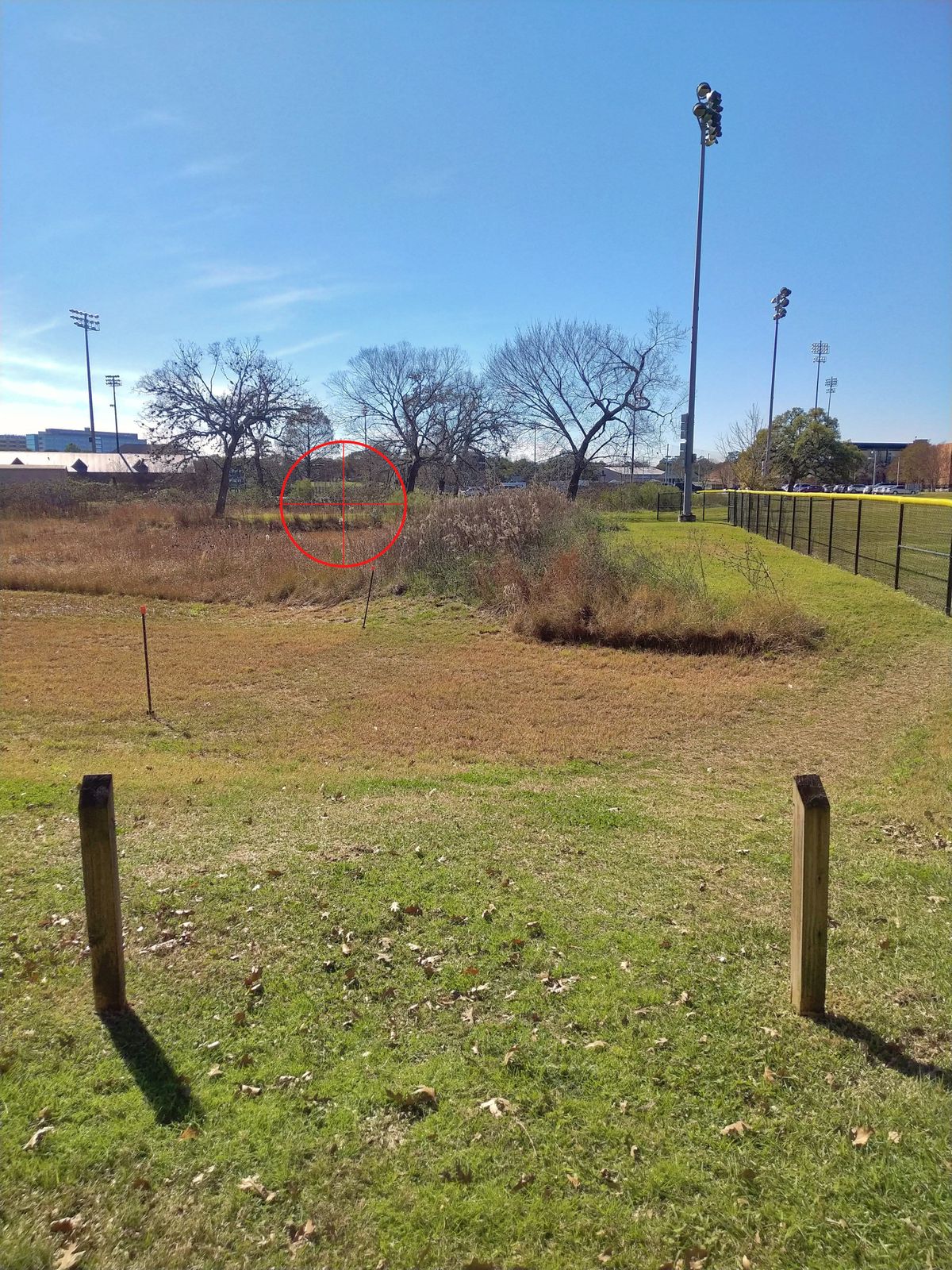 Hole 8 tee