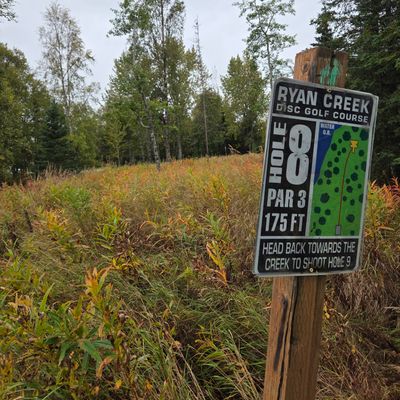 Hole 8 fairway