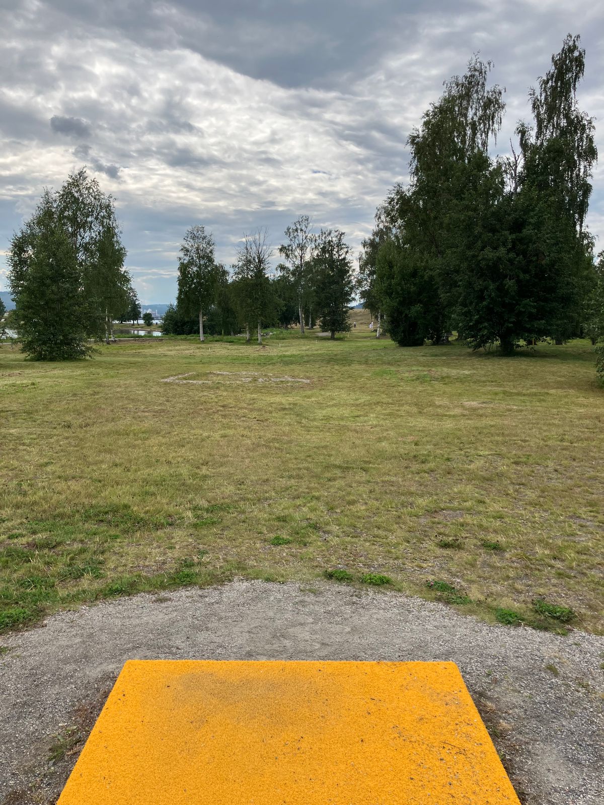 Hål 5, Gul Tee