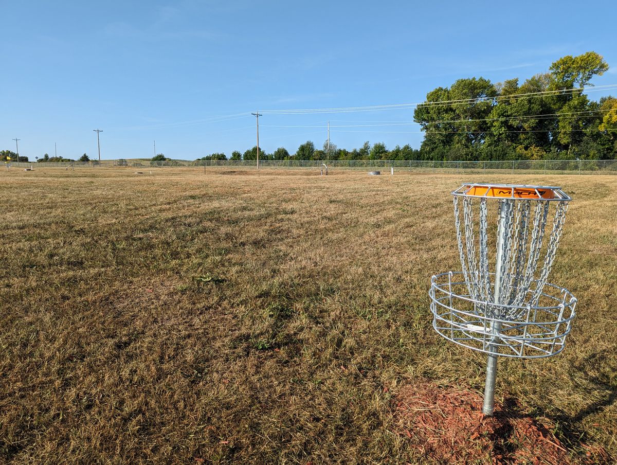 Short Basket looking back at fairway