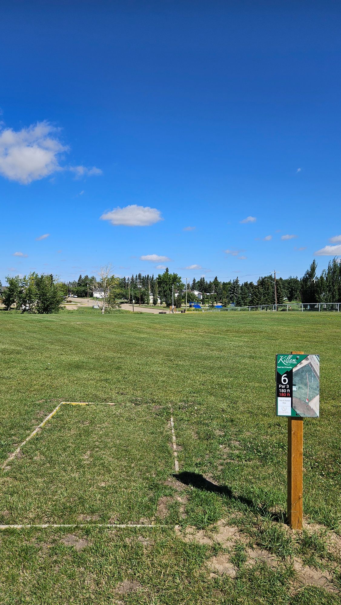 Hole 6 tee
