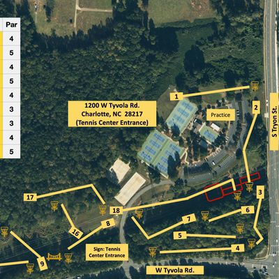 Longs/Gold Course Map