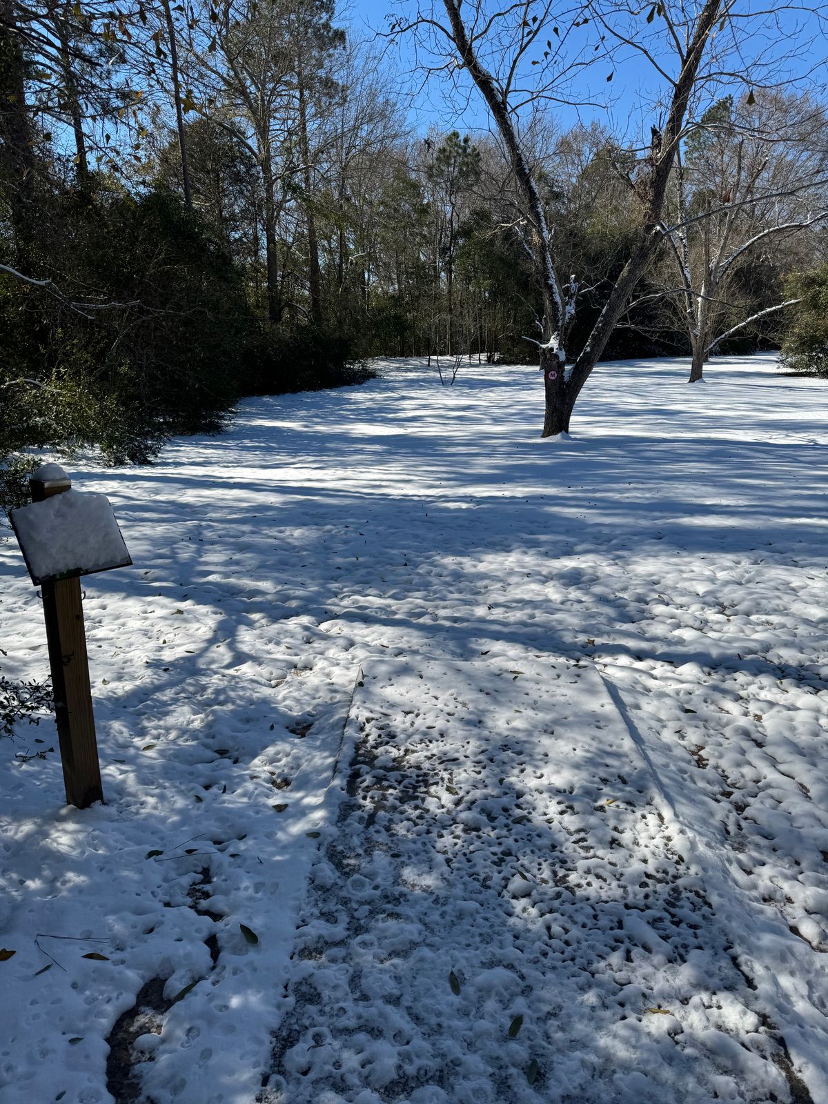 2025 Hole 9 snow