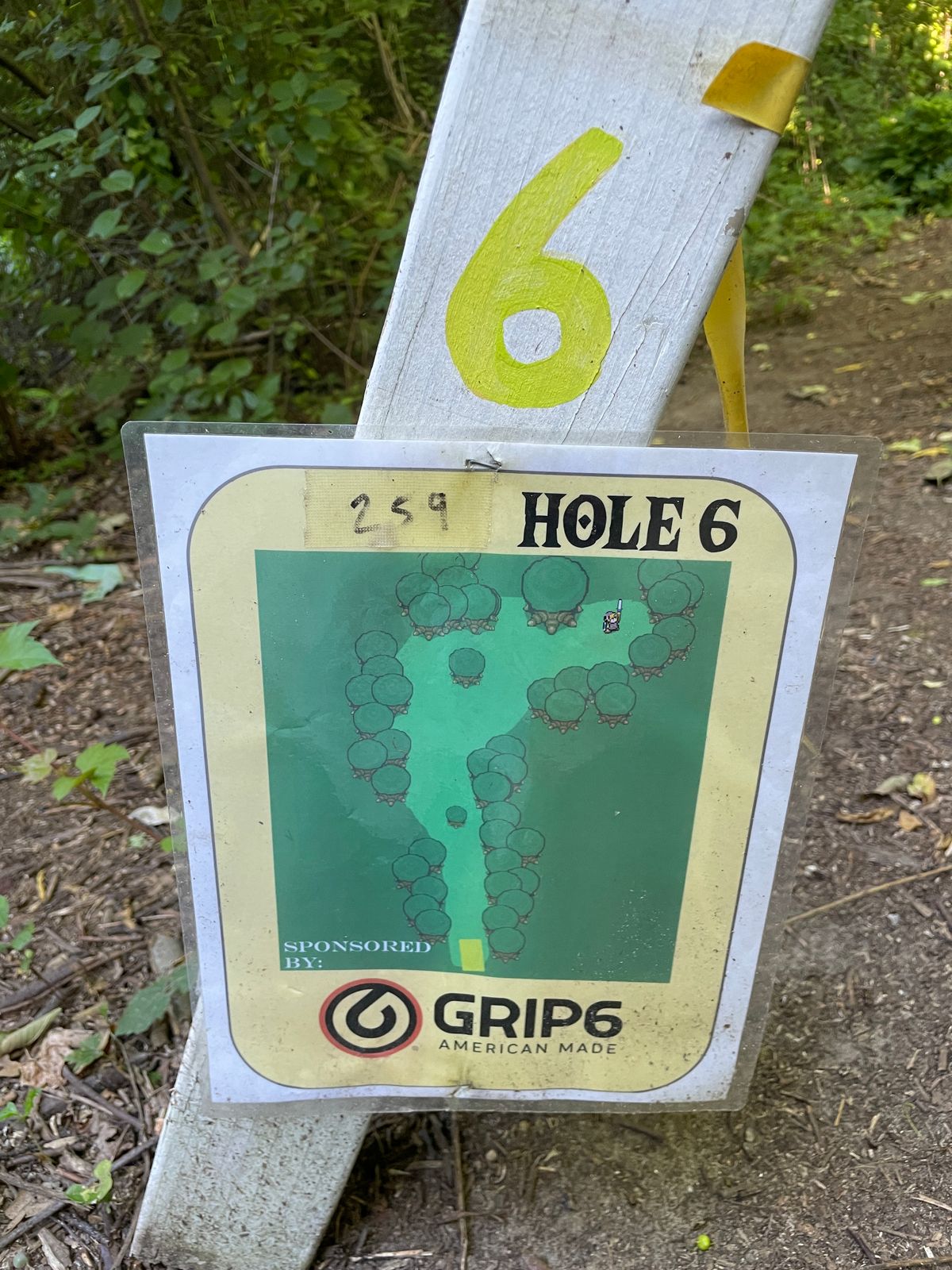 There’s these on most holes!