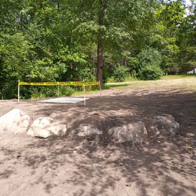 New Tee pad hole 8.
