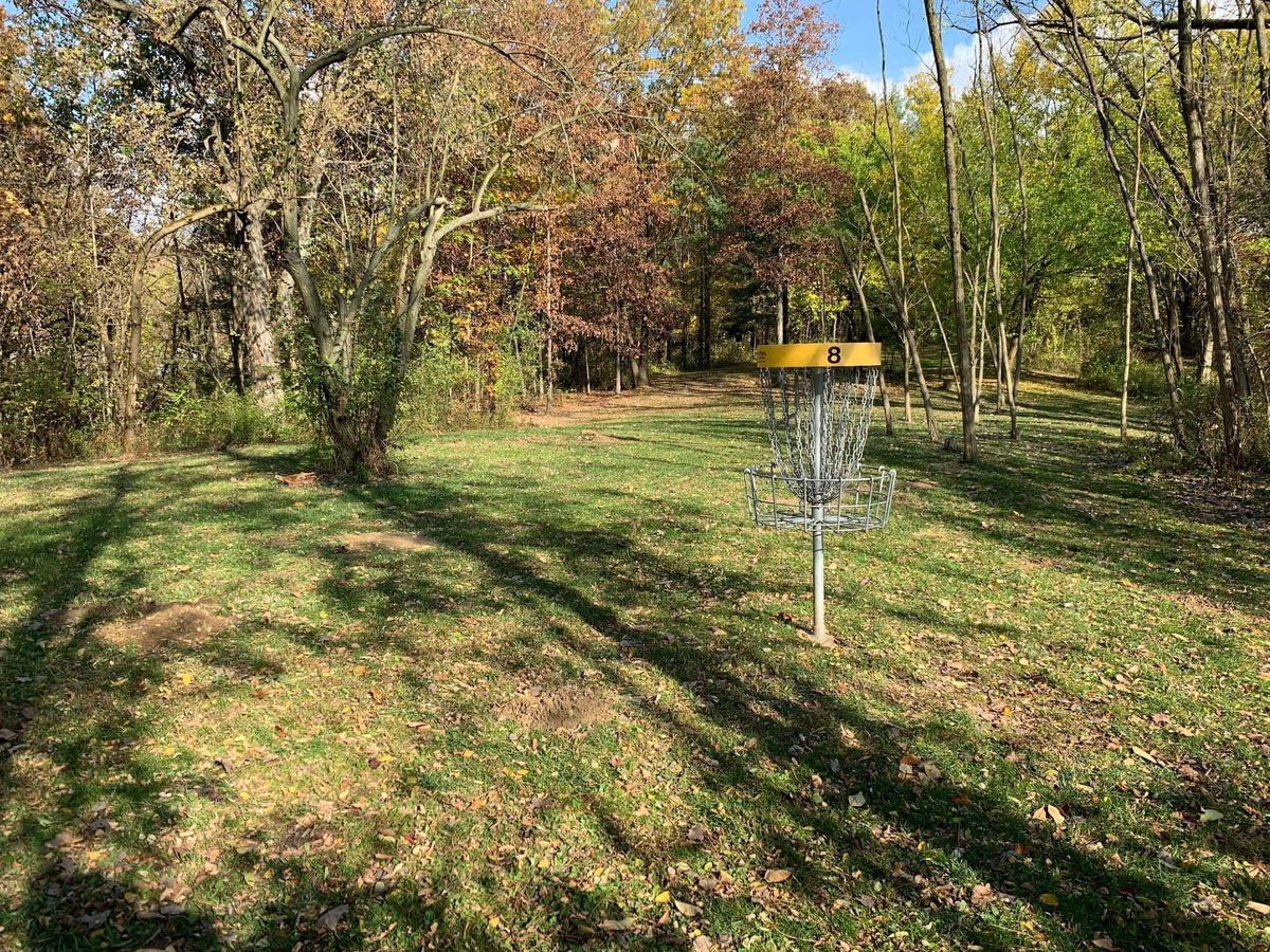 Hole 8 looking back at tee