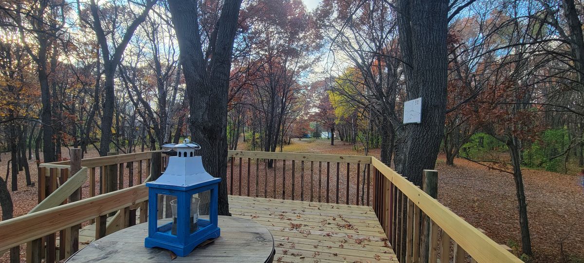 Deck view of hole 5