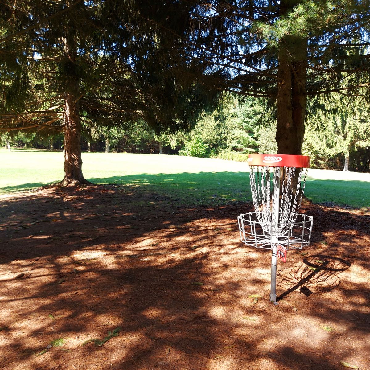 Reverse back up the fairway on hole 11.🇨🇦🌲🍁🇨🇦🌲🇨🇦