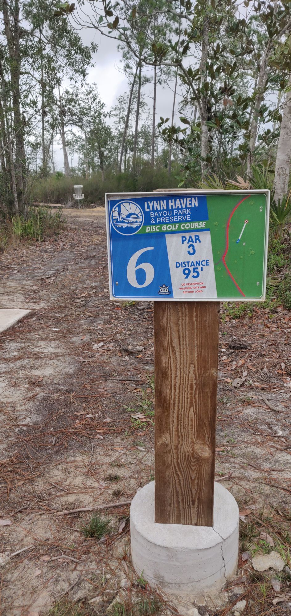 Hole 6 teesign