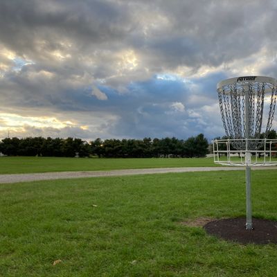 Hole 9, with a far view of hole 3 off to the left.