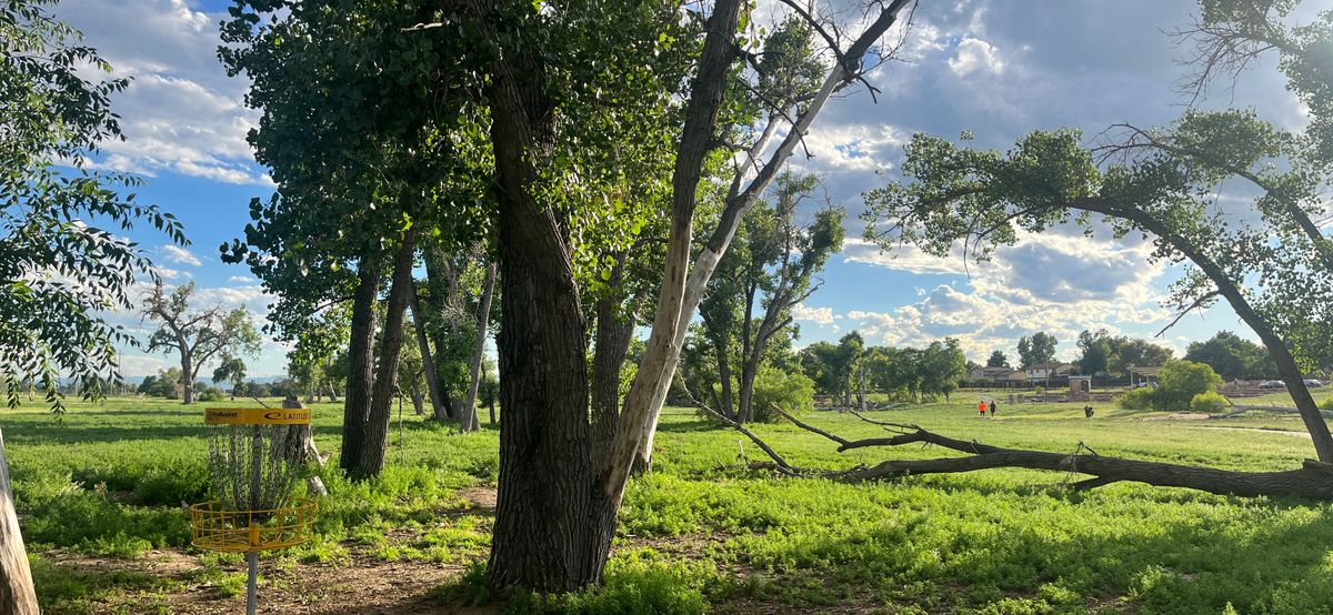 9th hole looking towards parking lot.