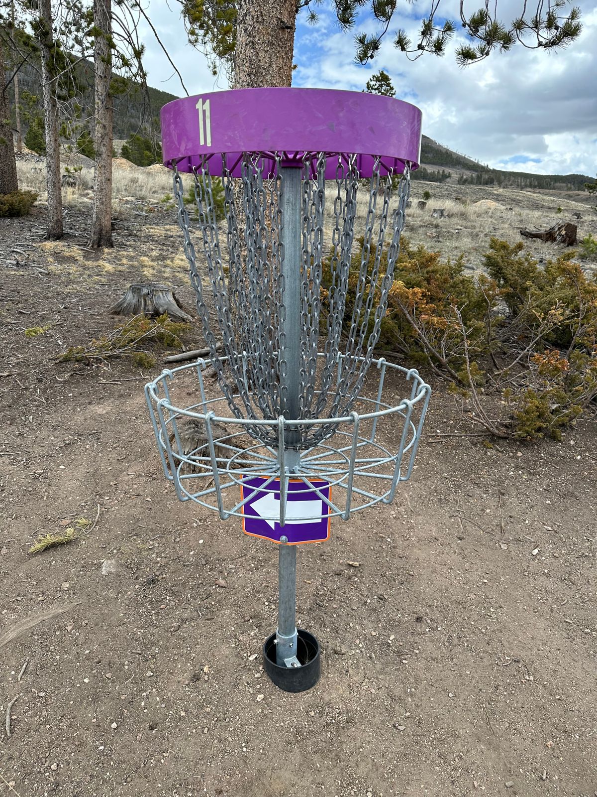 Hole 11 Basket