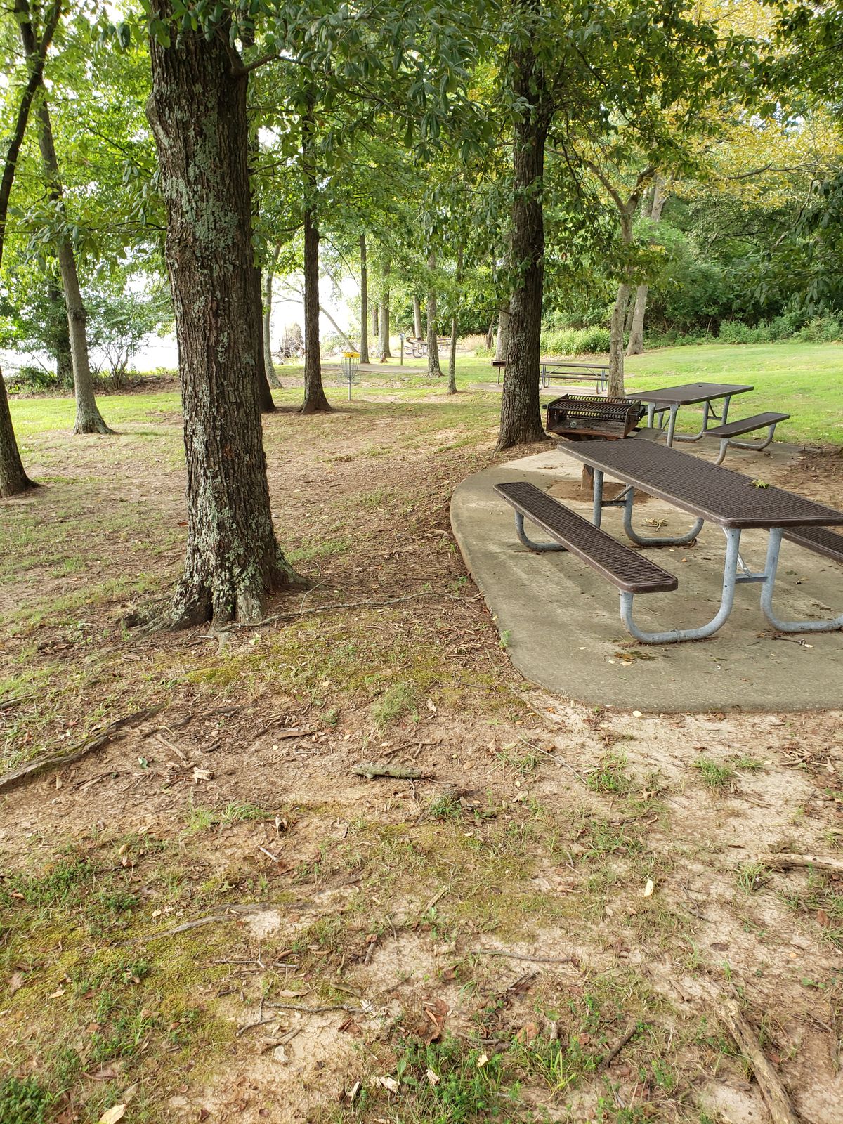 #4 Approach through picnic area.