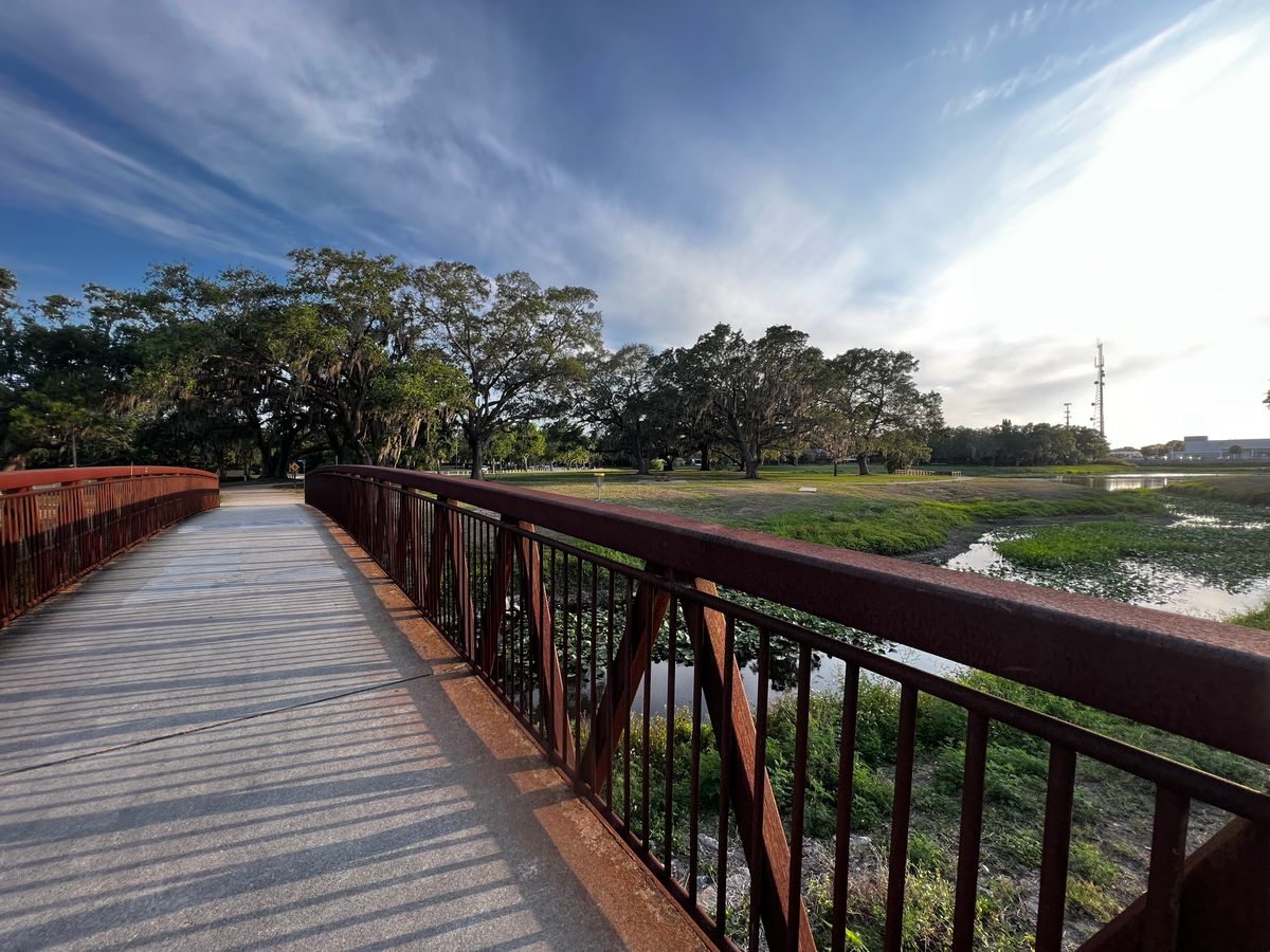 Bridge on the back 9 toward hole 12