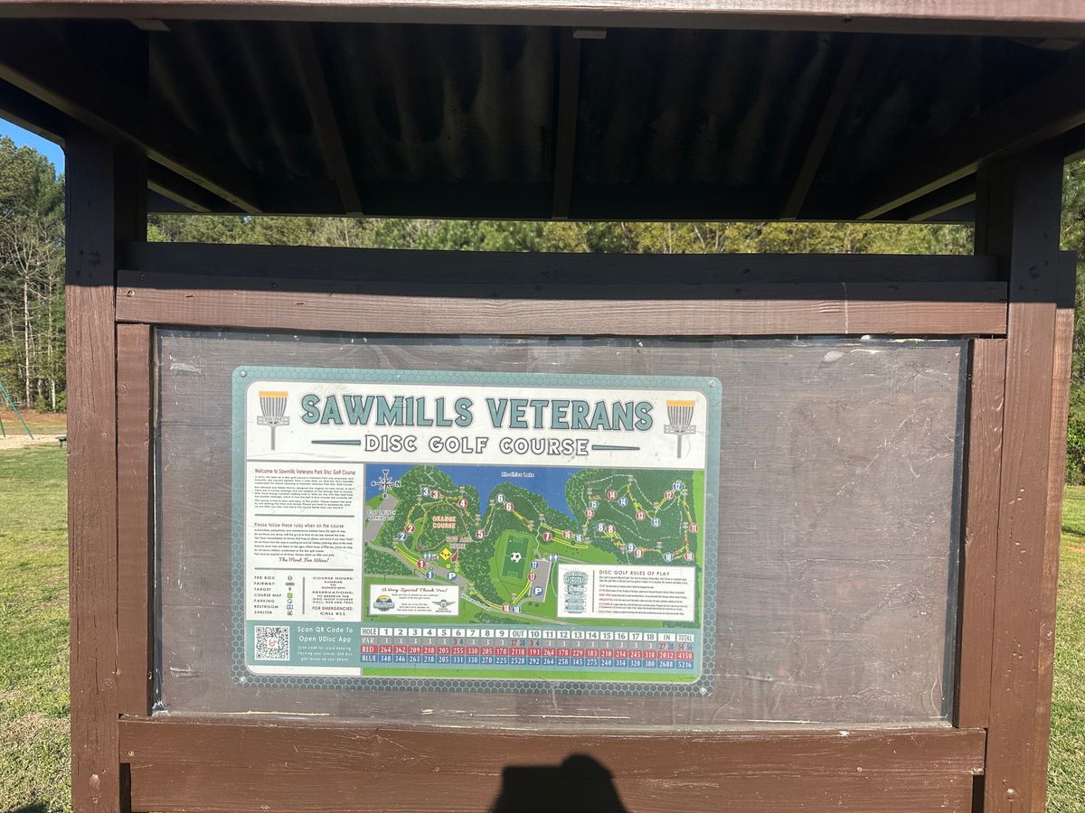 New course overview map! Give it a look when you arrive!