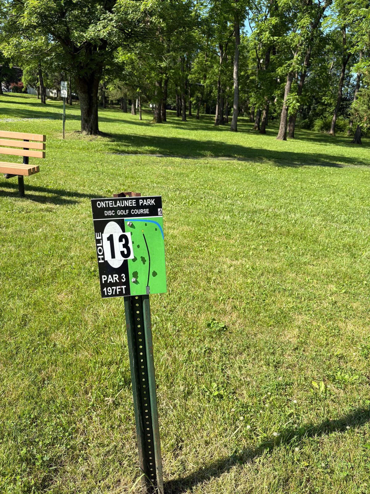 13th tee