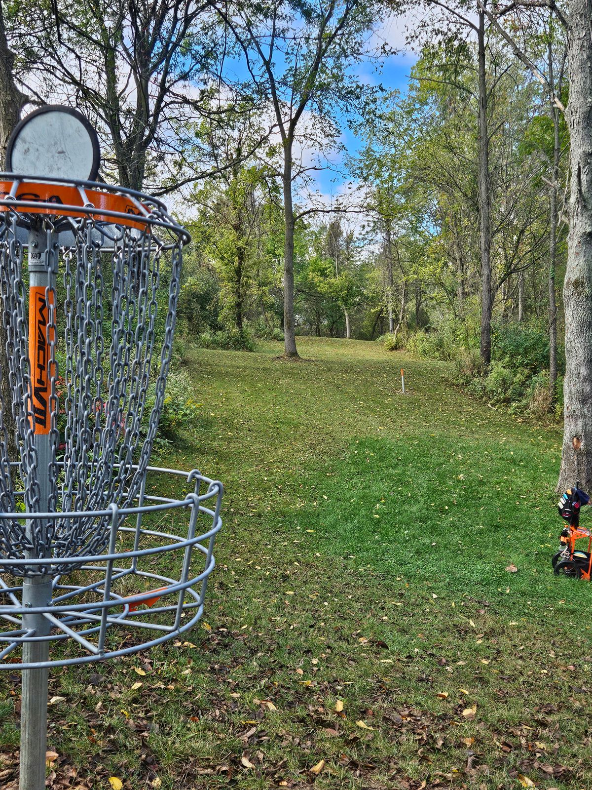 #10 backwards down fairway