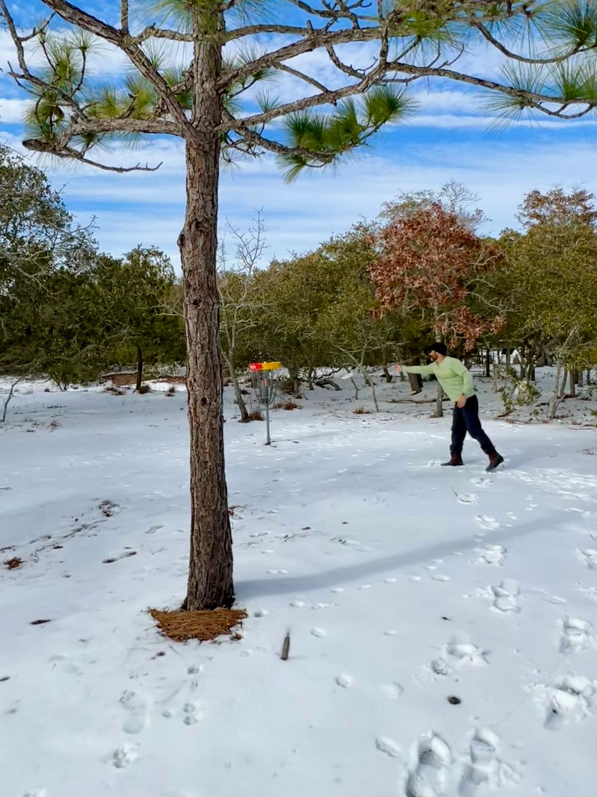 Snow Day at the Beach - Hole 6