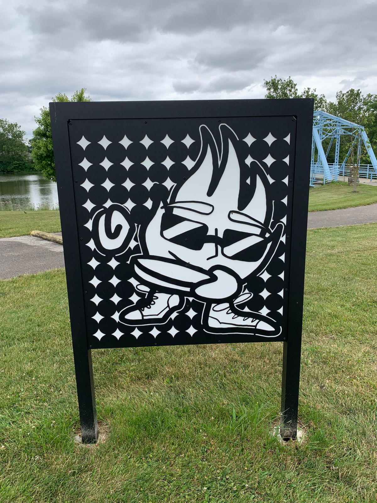 Park mascot.