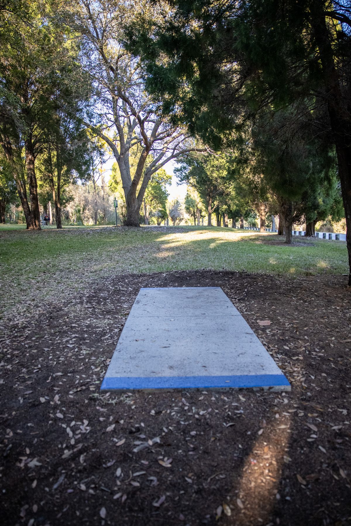 Hole 8 long pads.