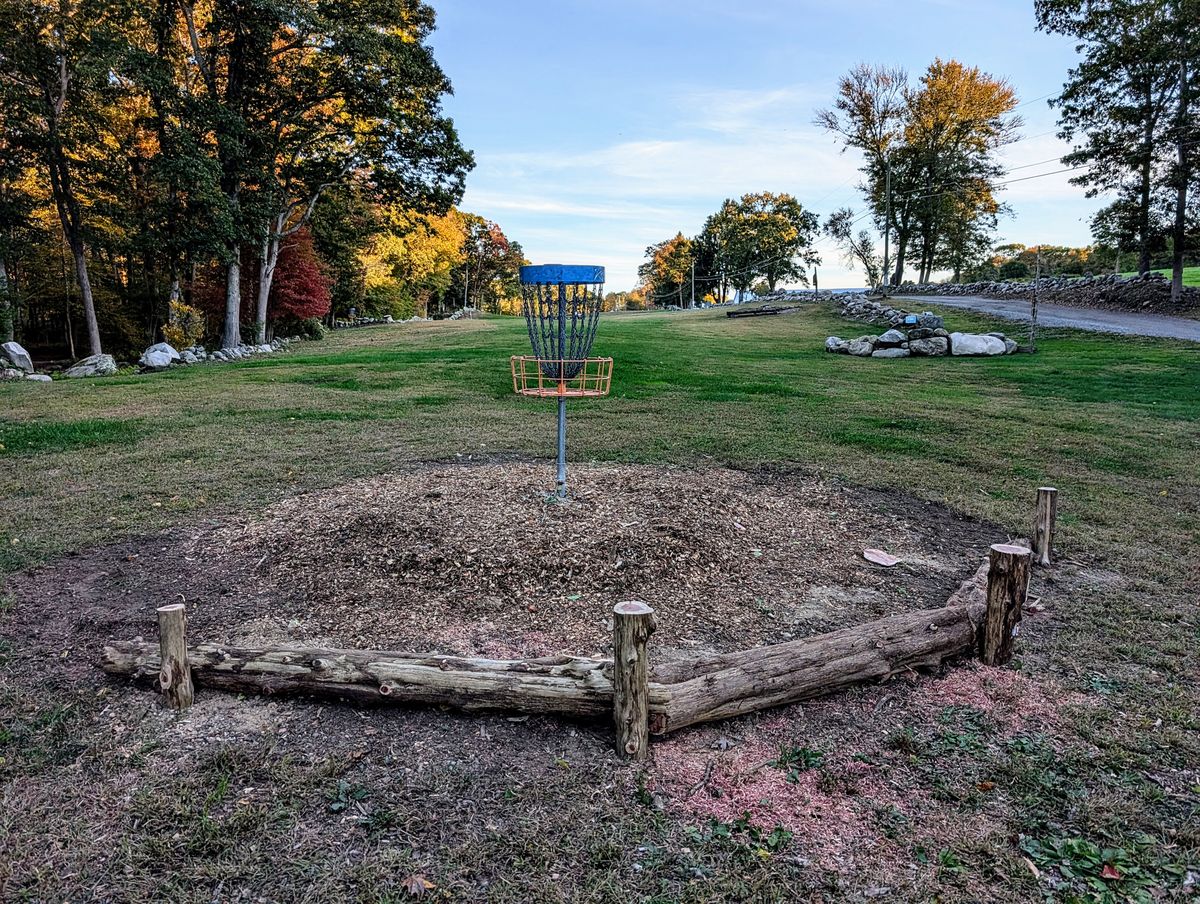 New backstop on hole 18