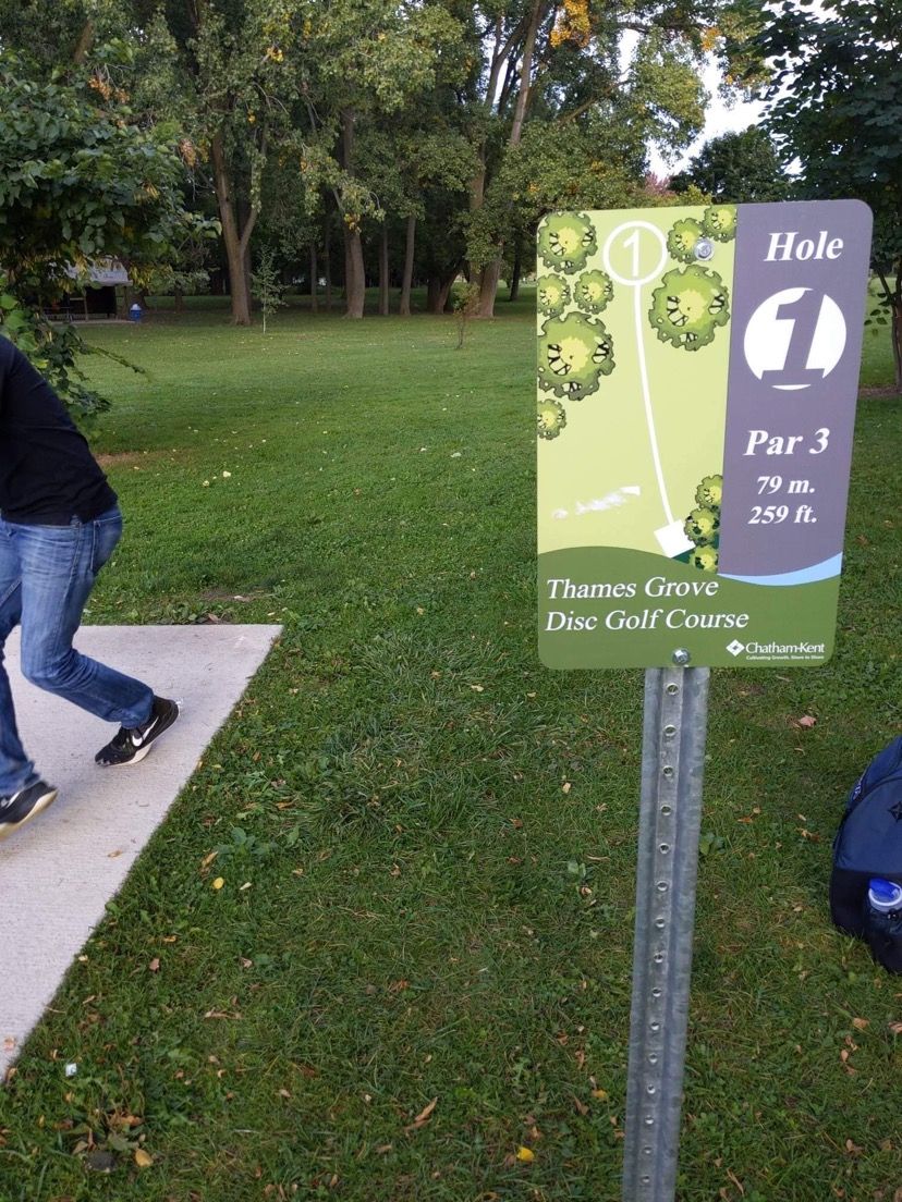 The new signs are installed!  Yay!!!