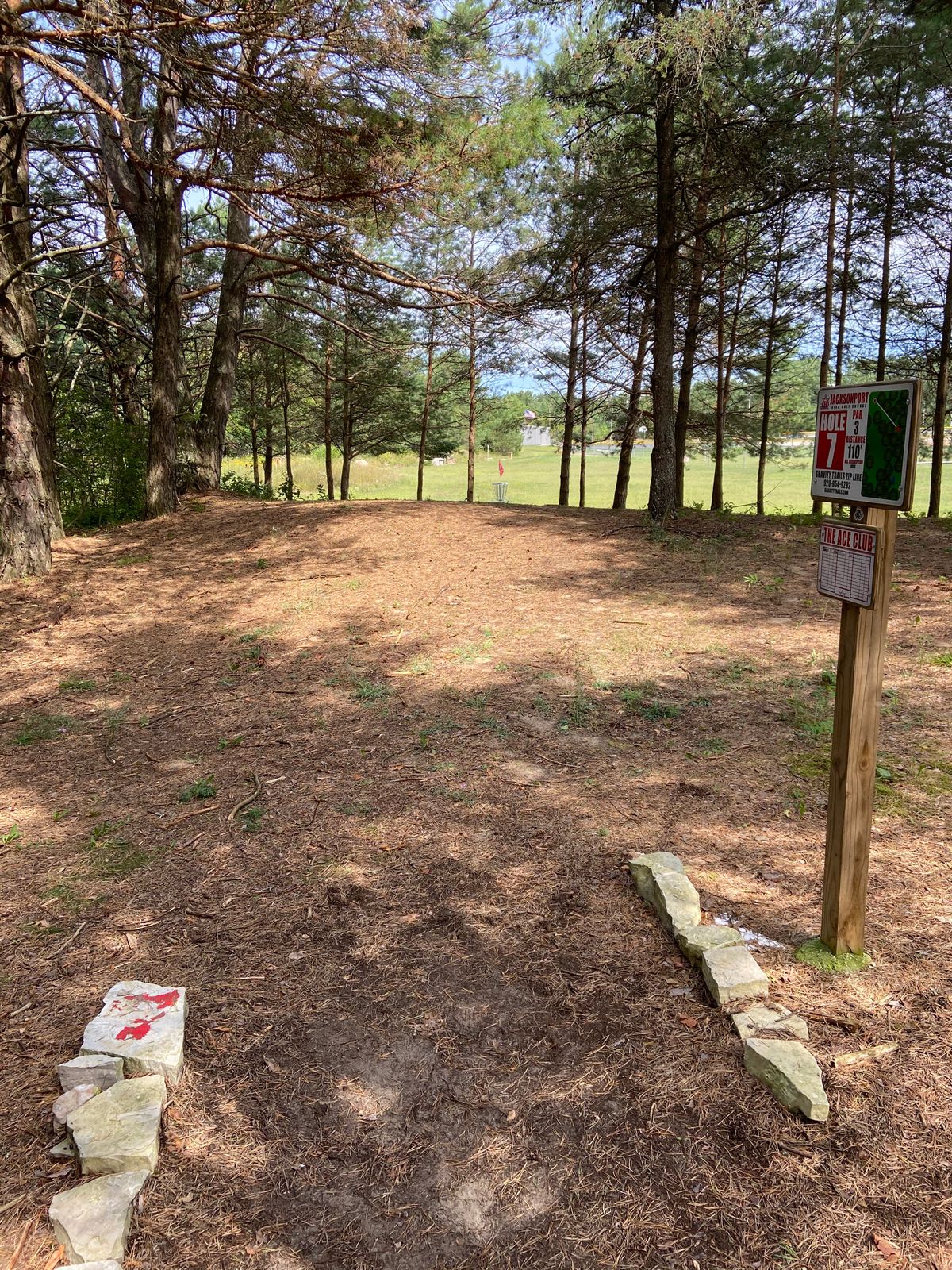 Hole 7 Red Tee