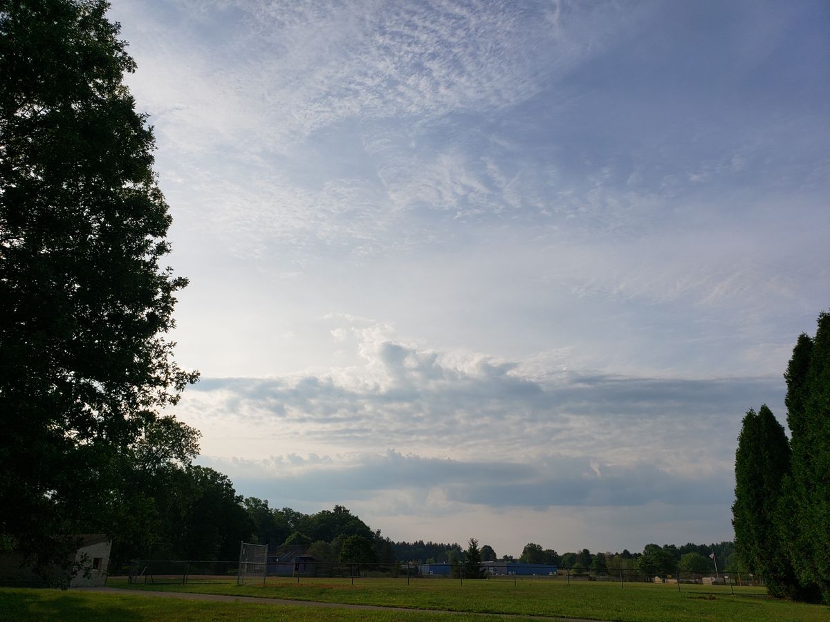 Hole six looking east.