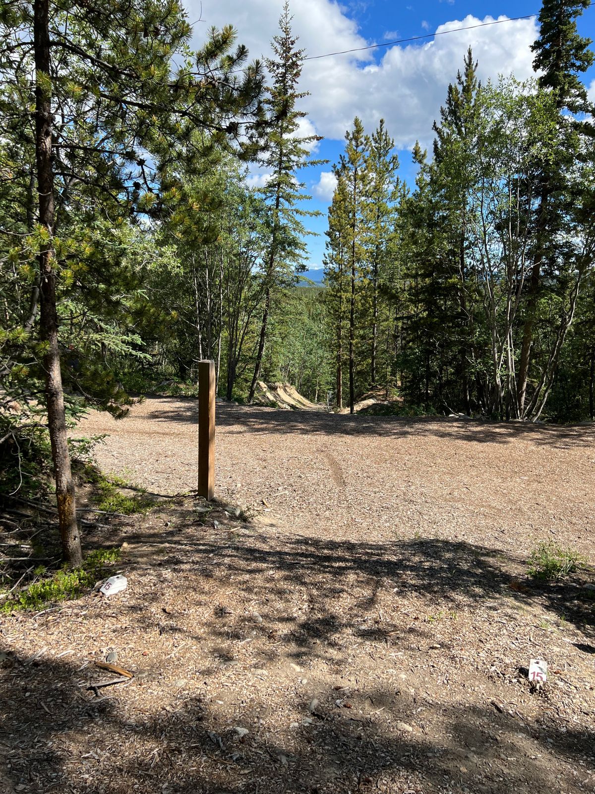 Hole 15 whites