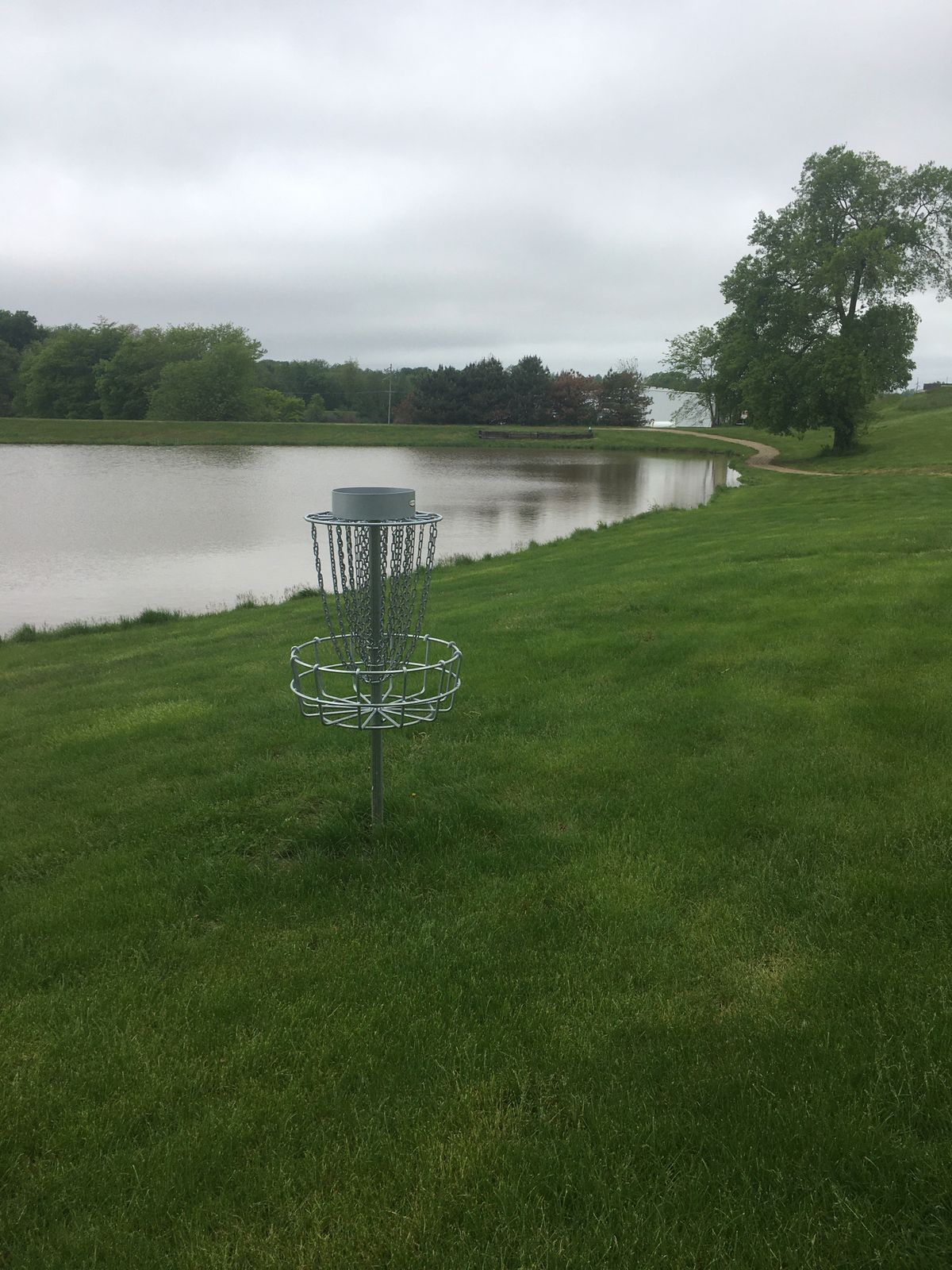 Hole 10 basket