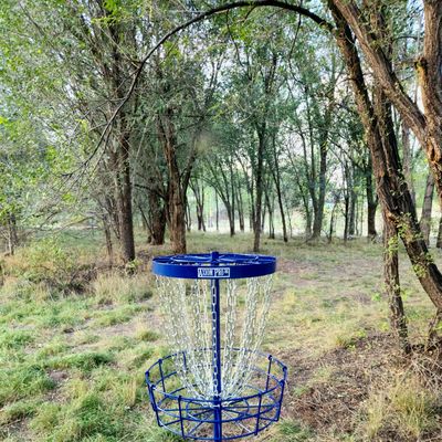 Hole 2 lookin towards the tee box.