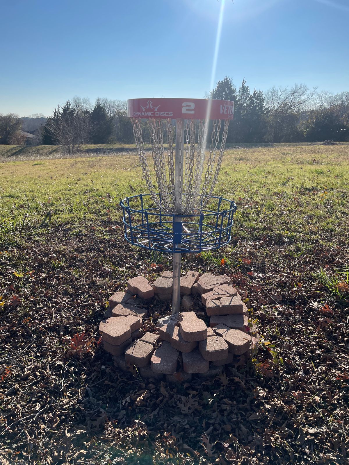 Hole 2 basket🥏⛓️